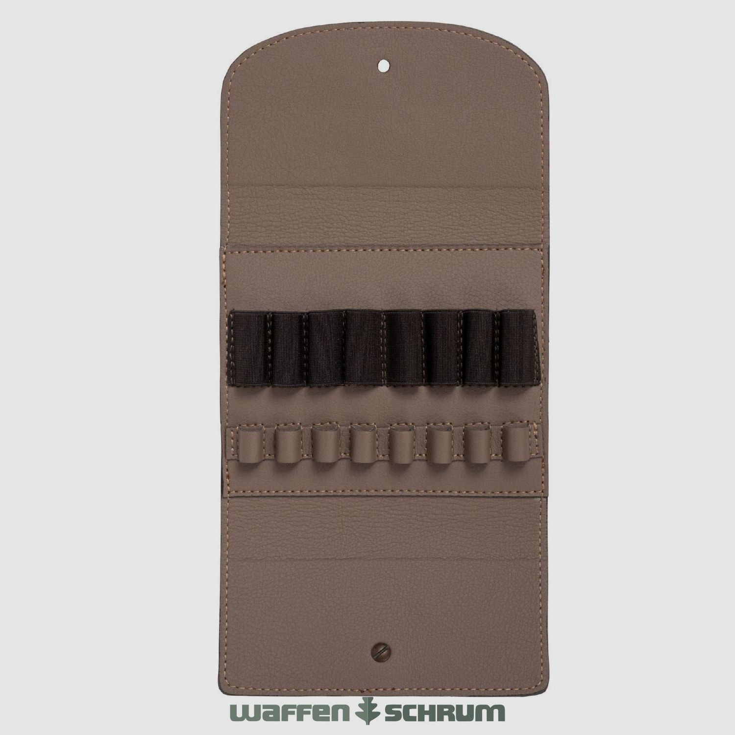 Sauer cartridge case leather 8 bullet cartridges