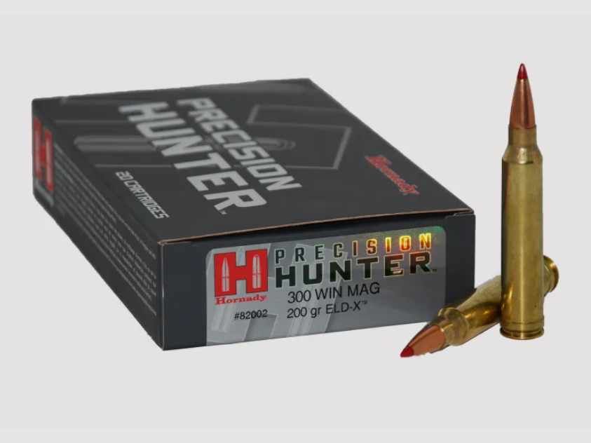 Hornady 300 Win. PRECISION HUNTER 200 gr ELDX