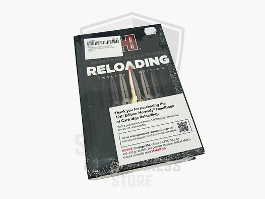 Buch Hornady Wiederladen 12th Edition