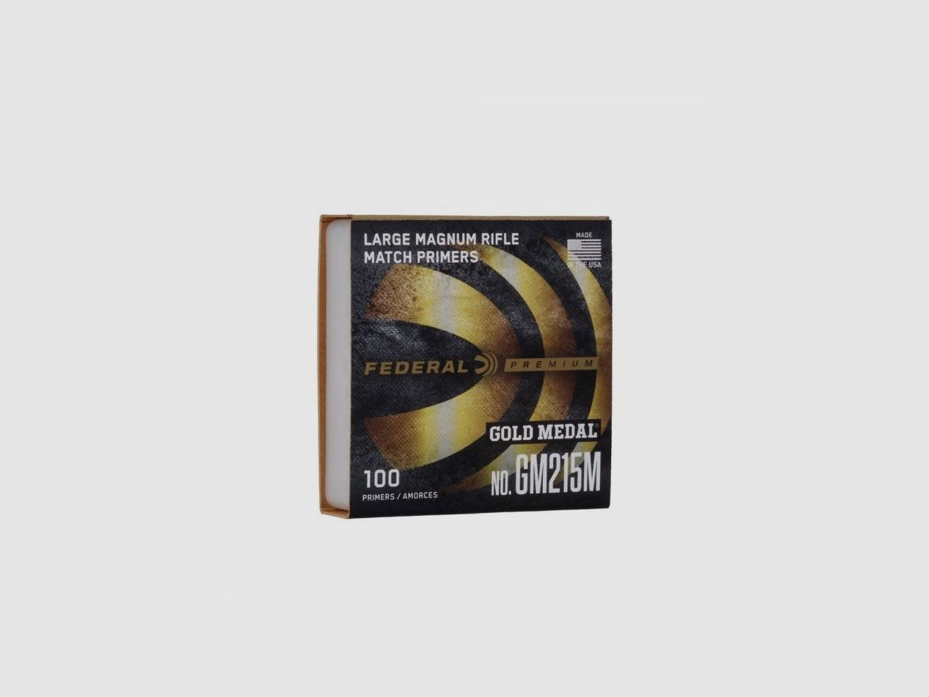 FEDERAL inneschi Gold Medal Match Primers GM215M Large Rifle Magnum, immagine 2 di 2