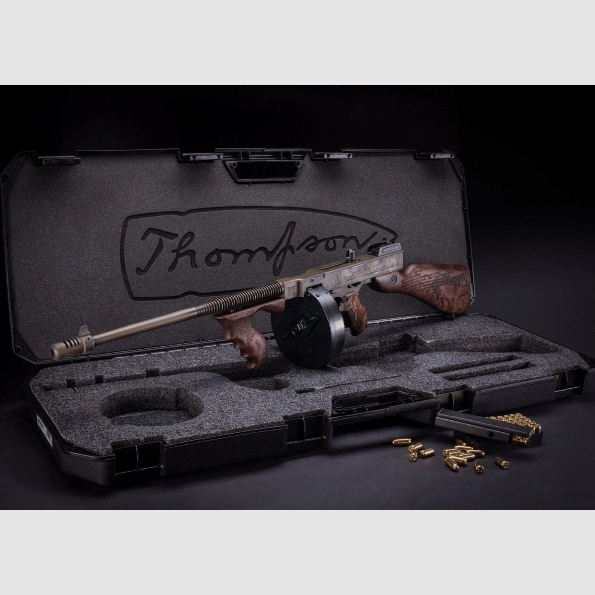 Thompson 1927A1 Custom 18'' - Bonnie And Clyde - T150DC6, imagen 19 de 19