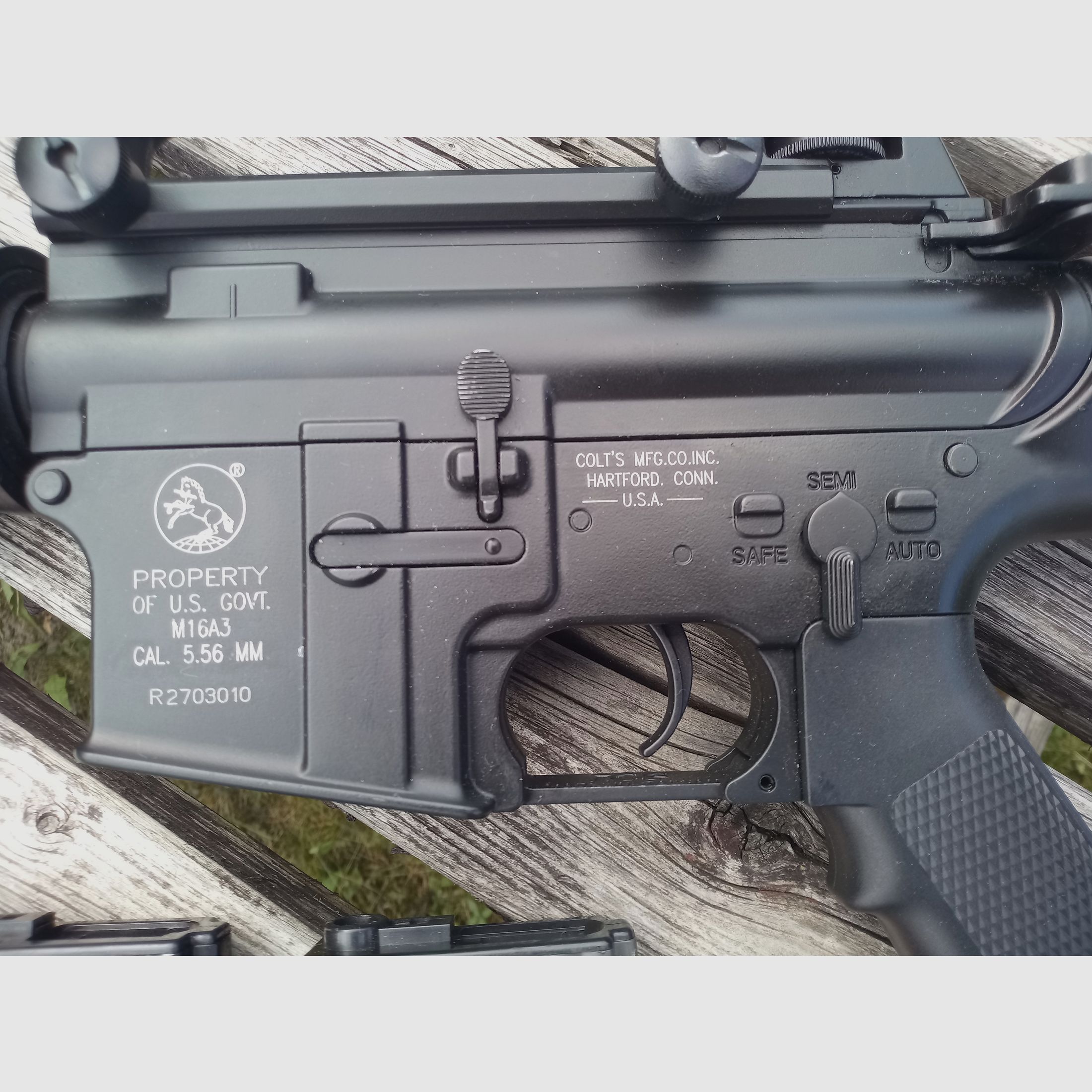 S-AEG Sturmgewehr Colt M16 A3  1,7 Joule ab 18 Jahren F Zeichen  ICS