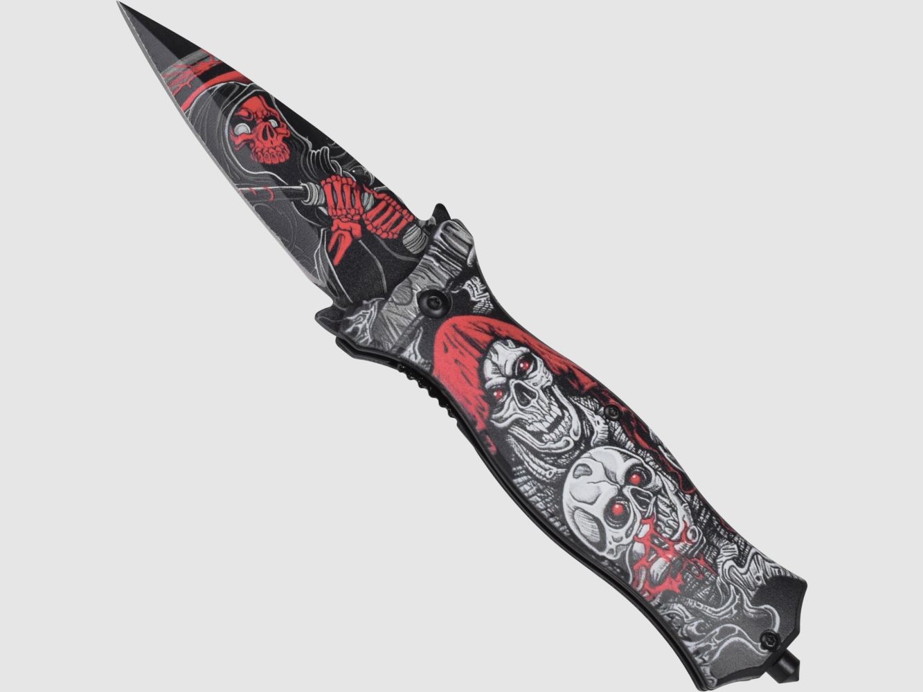 Stiletto Taschenmesser Red Nightmare Reaper