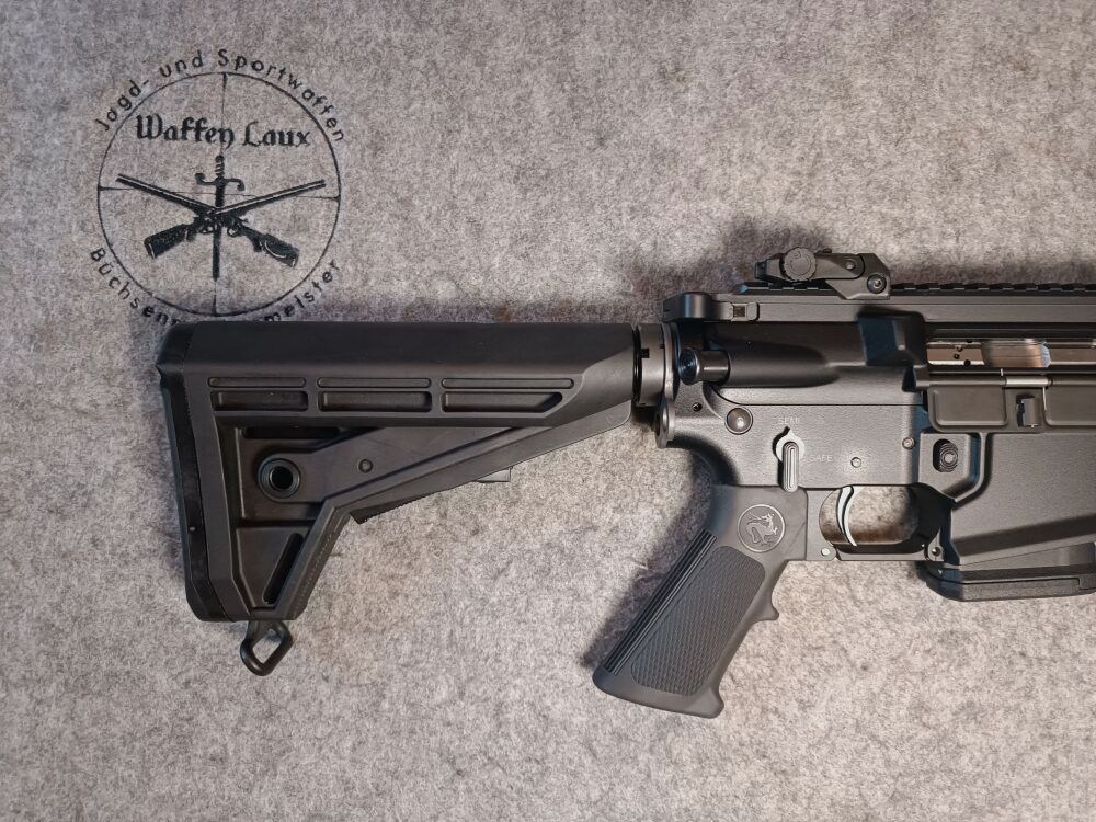C.G. Haenel CR223 negro con 16,75" con culata Oberland Arms