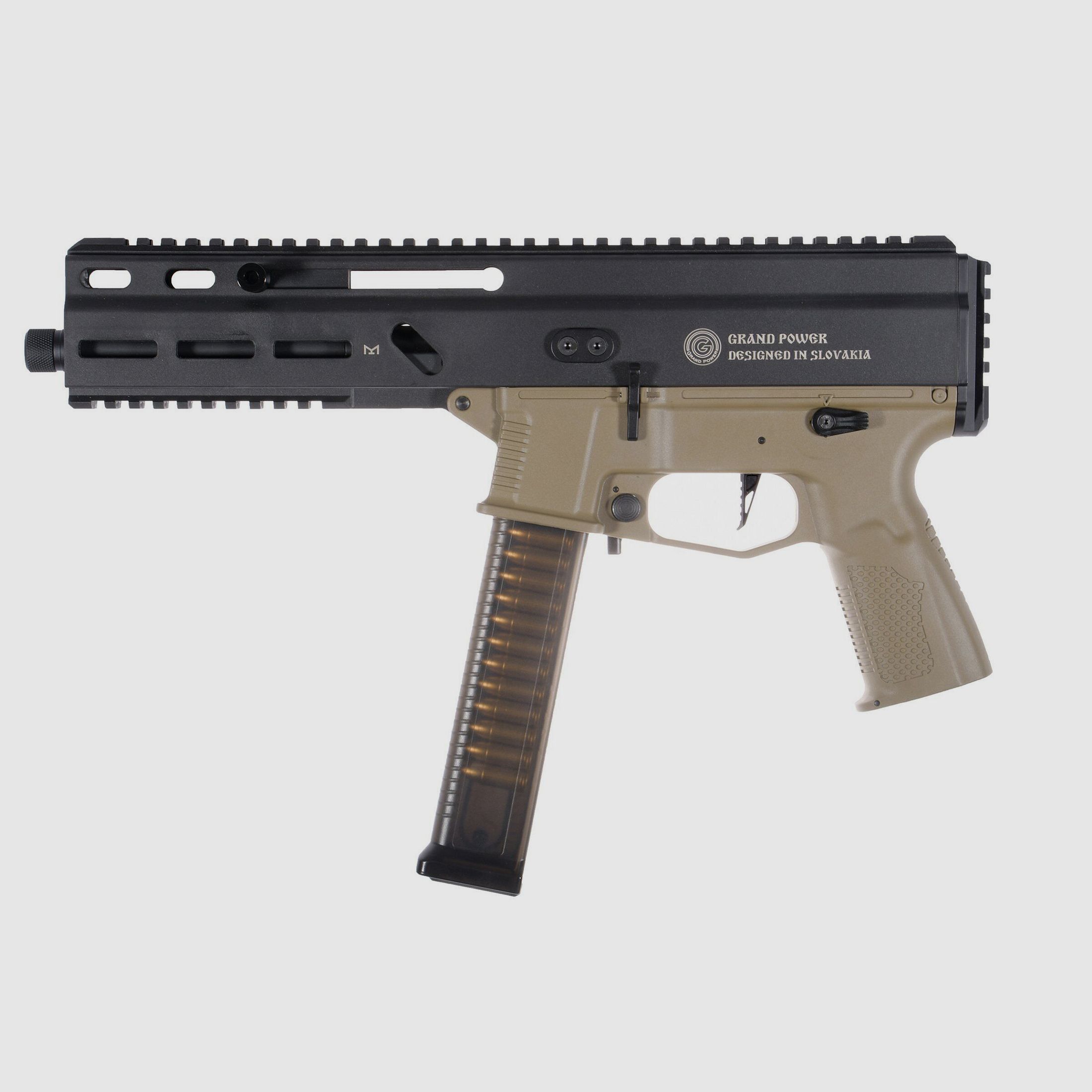 SP10A3 Stribog Charlie Upgrade in Tan - max 0.5 Joule – Airsoft mit ETU | Delta Armory