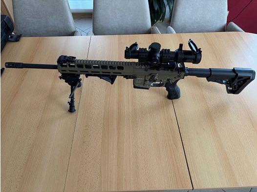 Haenel CR 223 Oliv, 16,65“ Matchabzug 