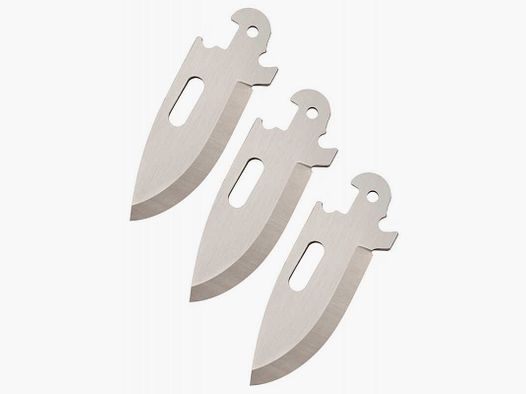 Cold Steel Click-N-Cut Ersatzklingen, Drop-Point, 3er Pack