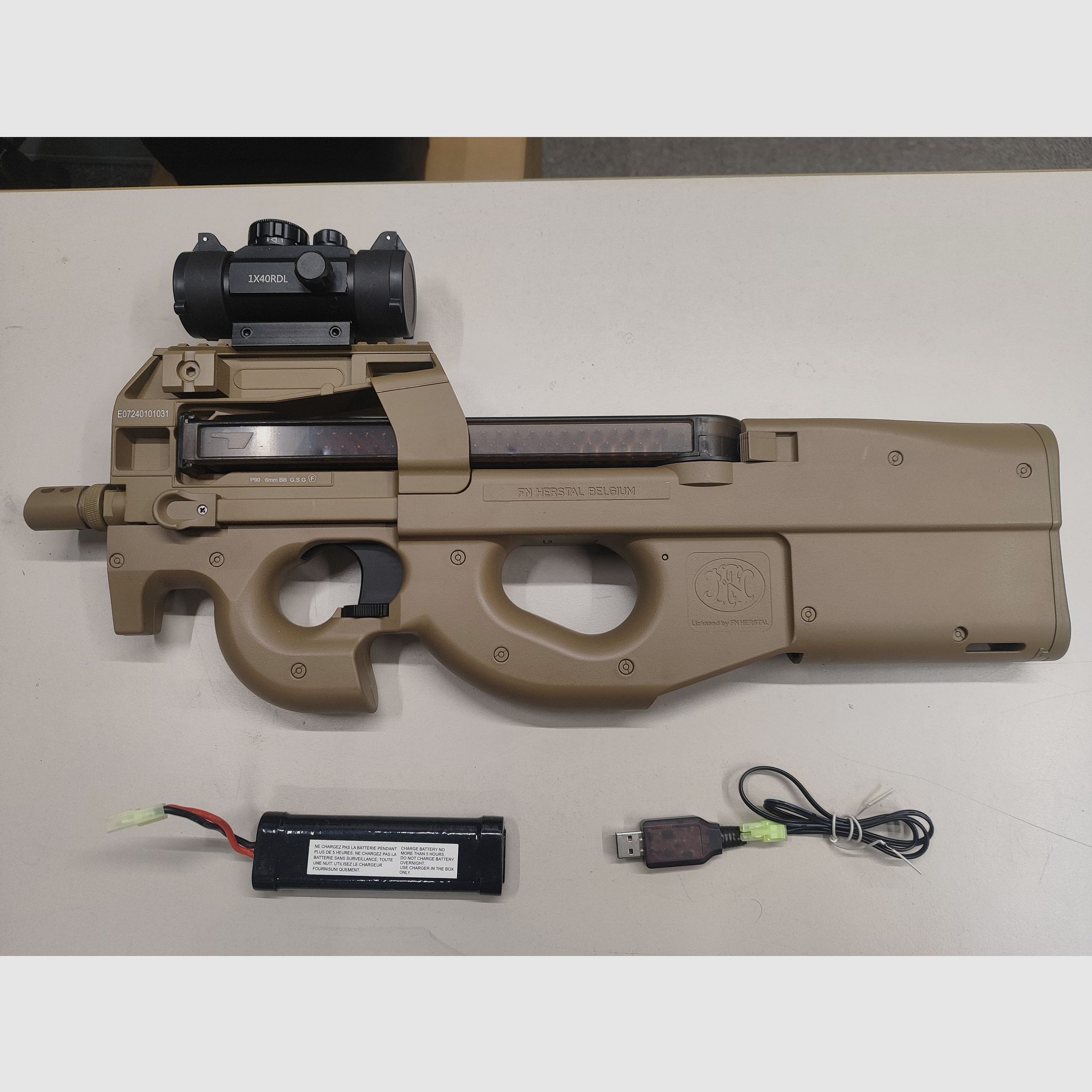 GSG FN P90 Maschinengewer Softair 6mm BB