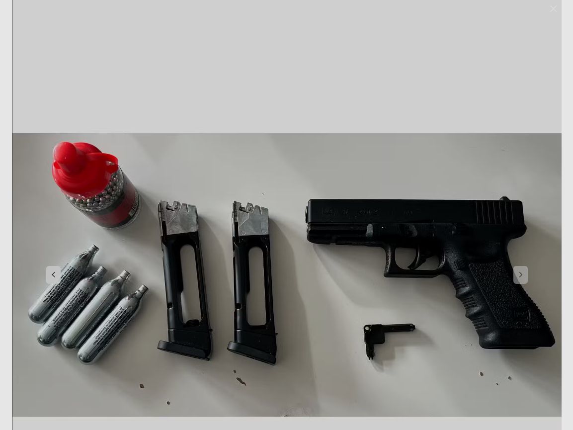 Glock 17, 3 Joule, CO2 (Blowback)