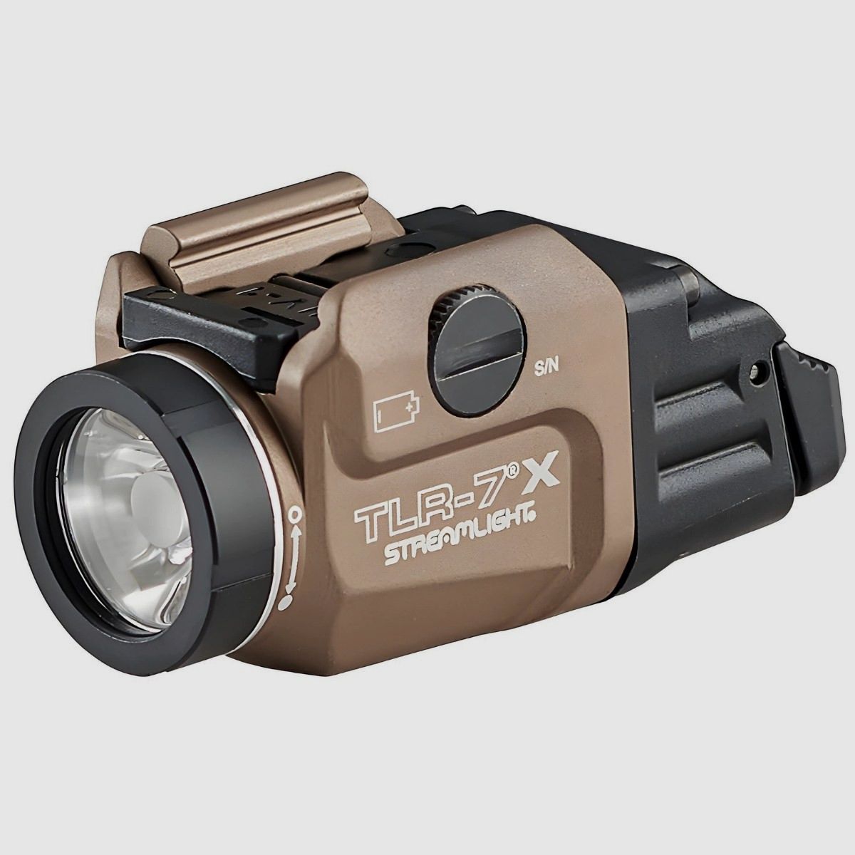 Streamlight - Latarka pistoletowa TLR-7 X USB - FDE - 500 lumenów - L-69456, zdjęcie 1 z 13