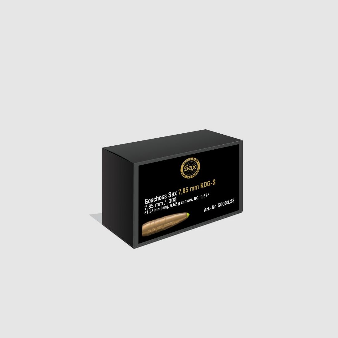 SAX KDG-S .308 9.5g, immagine 1 di 2
