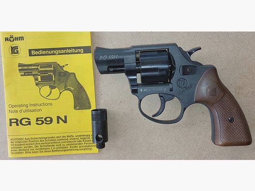 Röhm Revolver RG 59N - PTB 735 - neuwertig