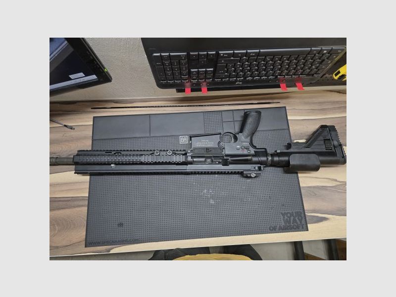 Umarex (VFC) HK417 GBB mit 4 Magazinen