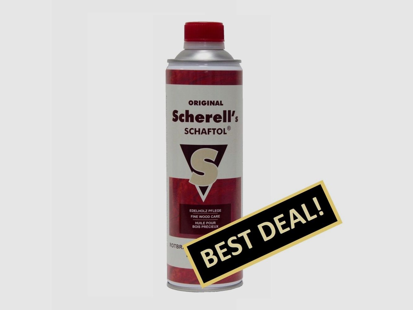 Scherells Schafftol Stock Oil, reddish-brown 500 ml canister
