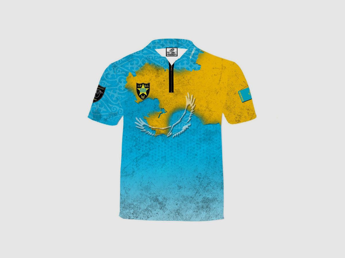DED IPSC Kasachstan T-Shirt, Größe: S, Benutzerdefinierter Name: Mit Benutzerdefiniertem Namen, Bekleidungsart: Damen, Bild 1 von 3