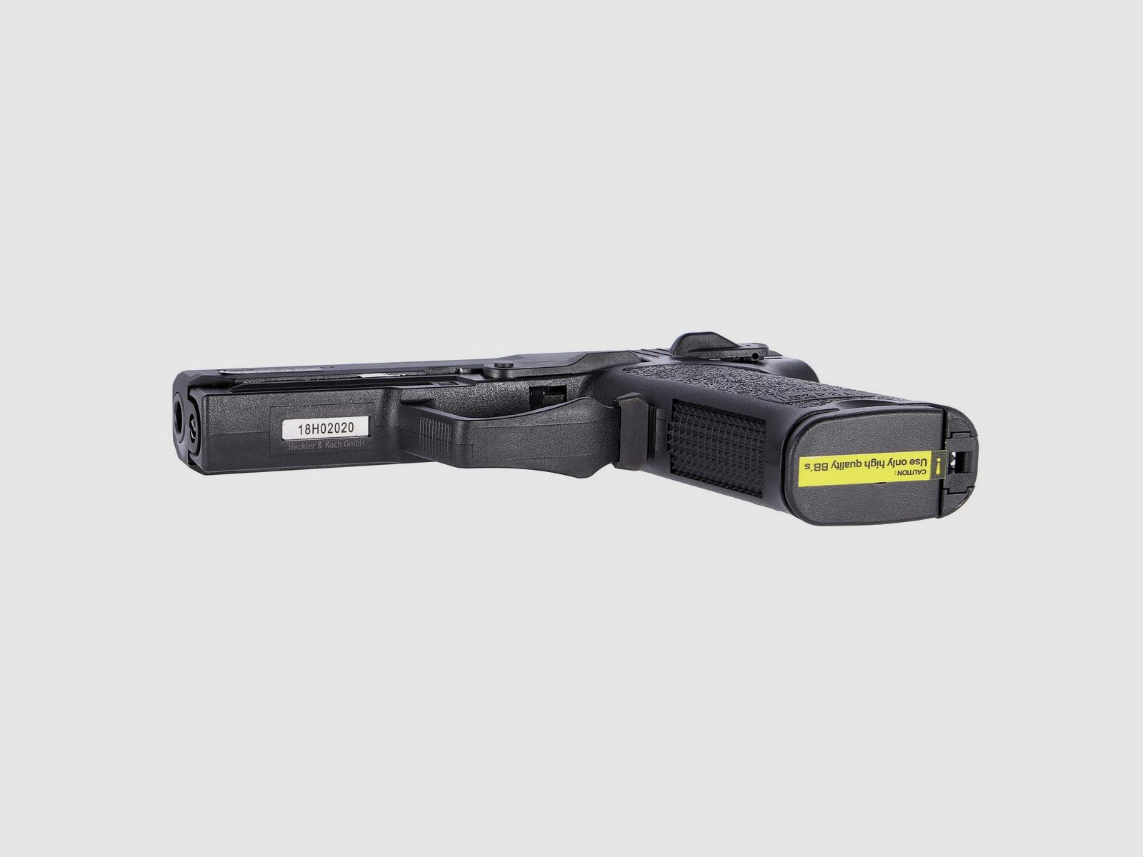 Komplettset VFC Heckler & Koch P8 A1 Softair-Pistole Schwarz Kaliber 6 mm BB Gas Blowback (P18)