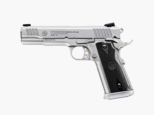 Taurus	 PT 1911  Stainless Steel matt Pistole