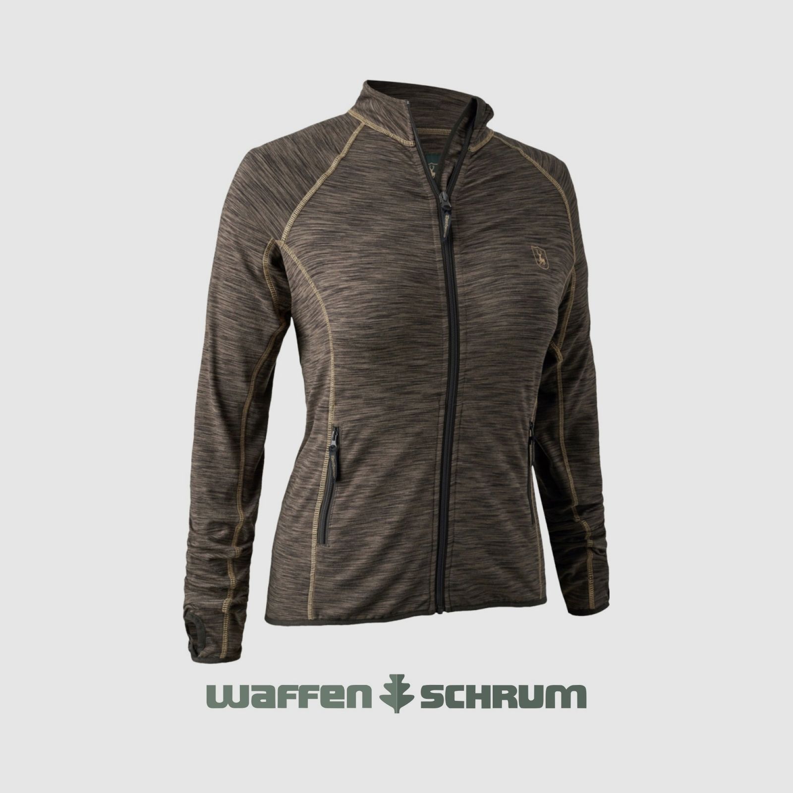 Deerhunter Fleecejacke Insulated Fleece Brown-Melange