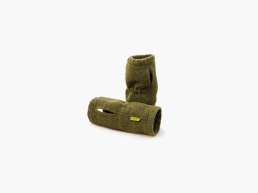 WALDKAUZ Fleece Wrist Warmers, Green
