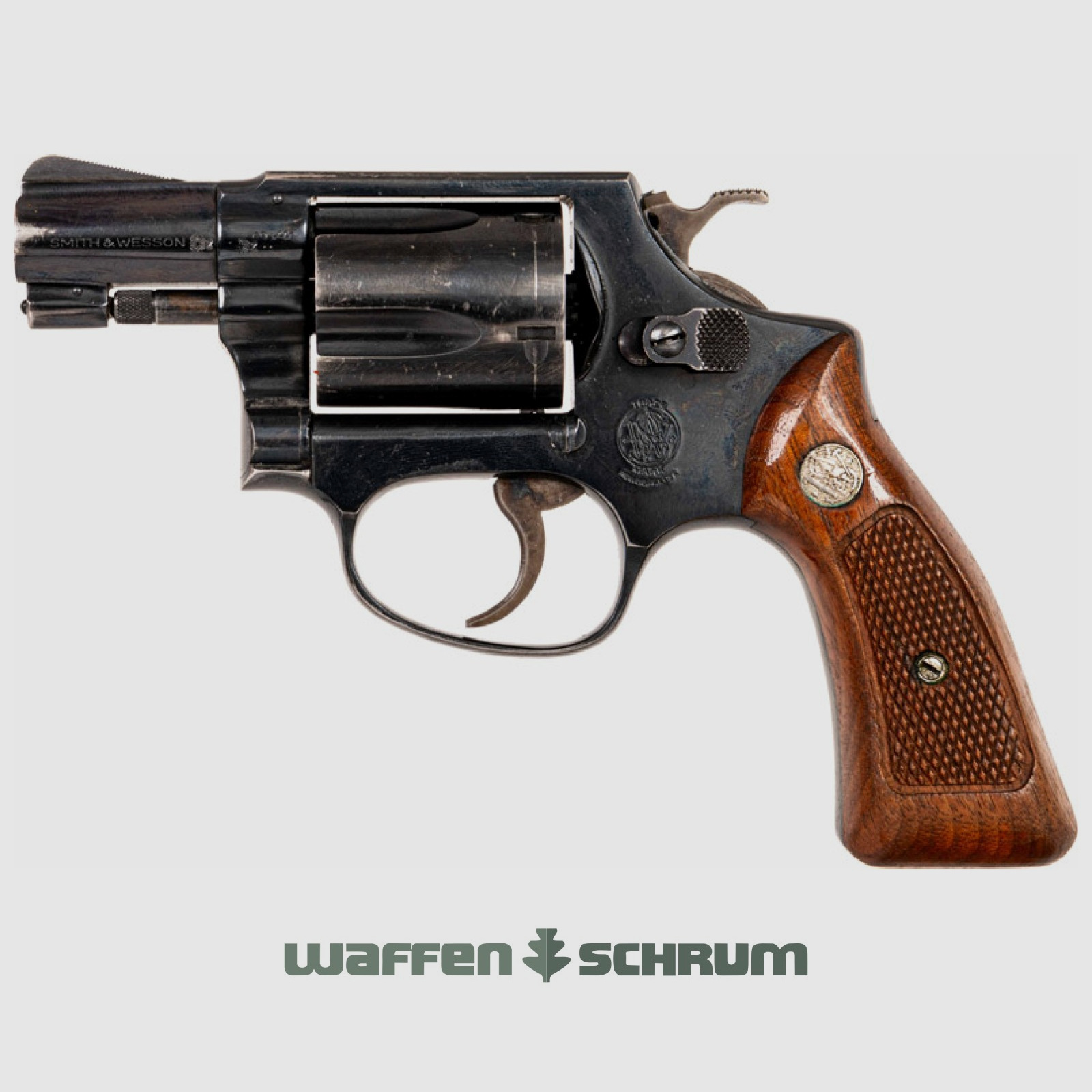 Smith & Wesson Mod. 36 .38Special, funda de cuero para cinturón LL: 2 pulgadas