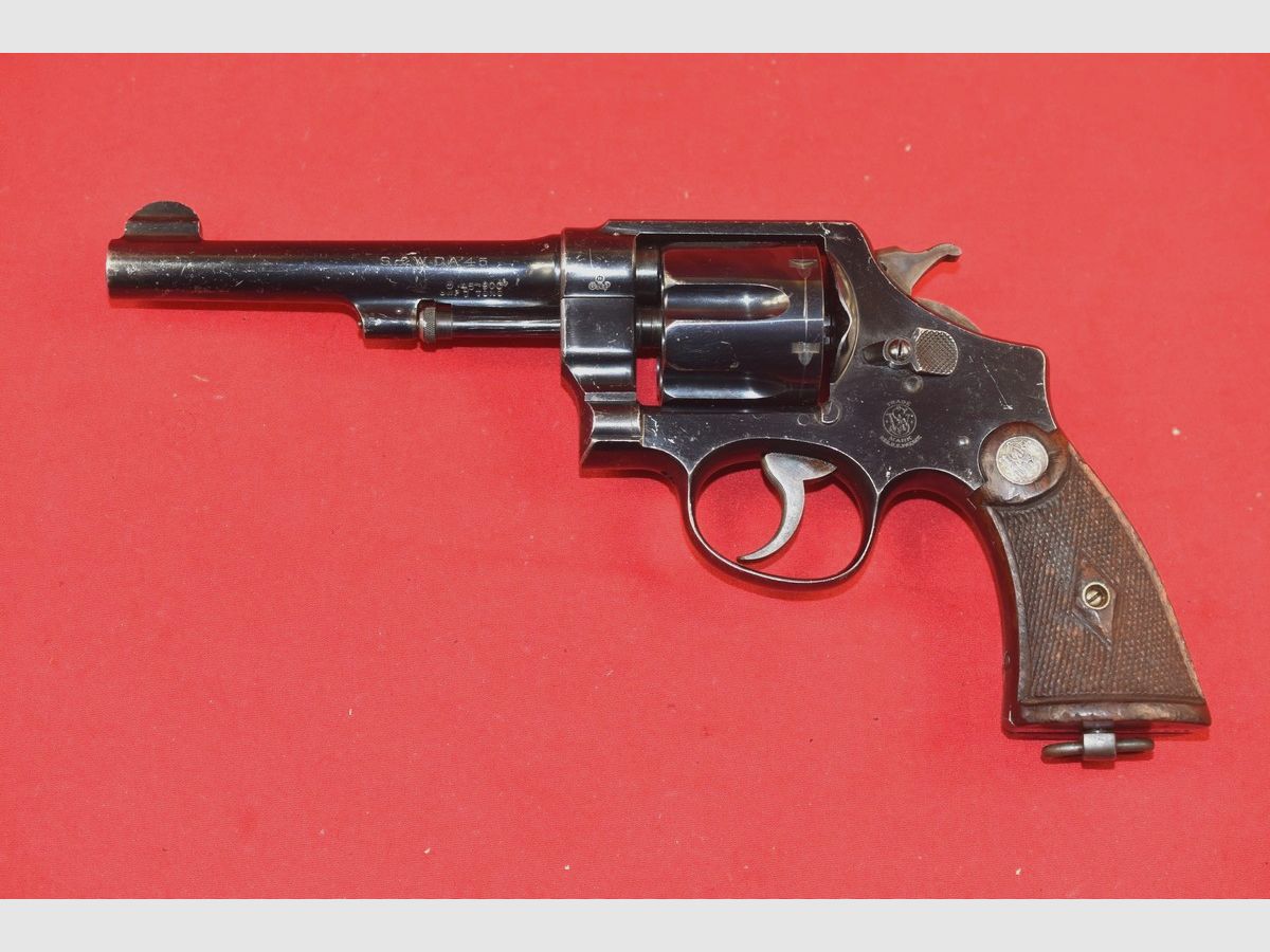 #8302 Revolver S&W M1917, Brasilien, Kaliber .45 ACP, Bild 1 von 24