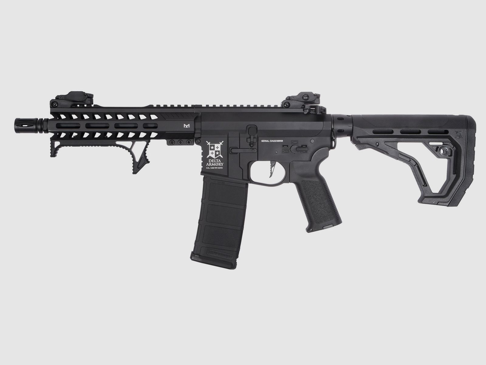 AR15 M-Lok Short BRAVO EAGLE ETU Schwarz S-AEG Softair Gewehr Frei ab 18 Jahren | Delta Armory