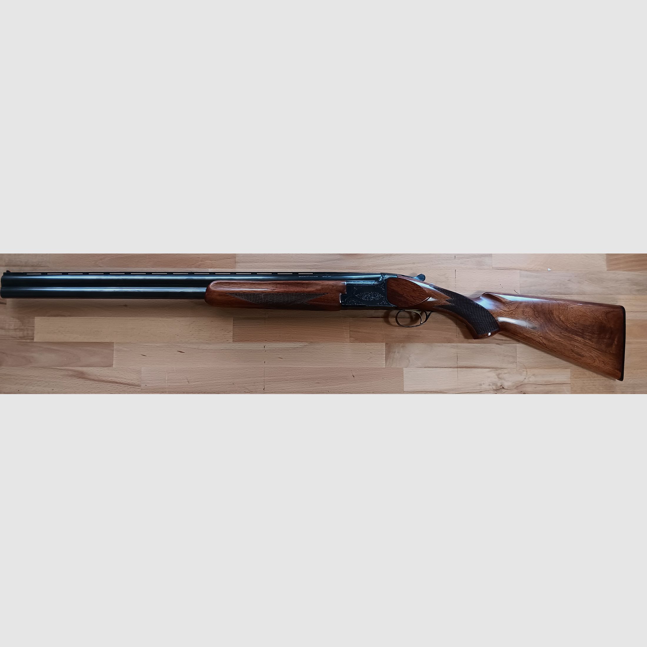 Anschütz Miroku con grilletto dorato versione da caccia con estrattori