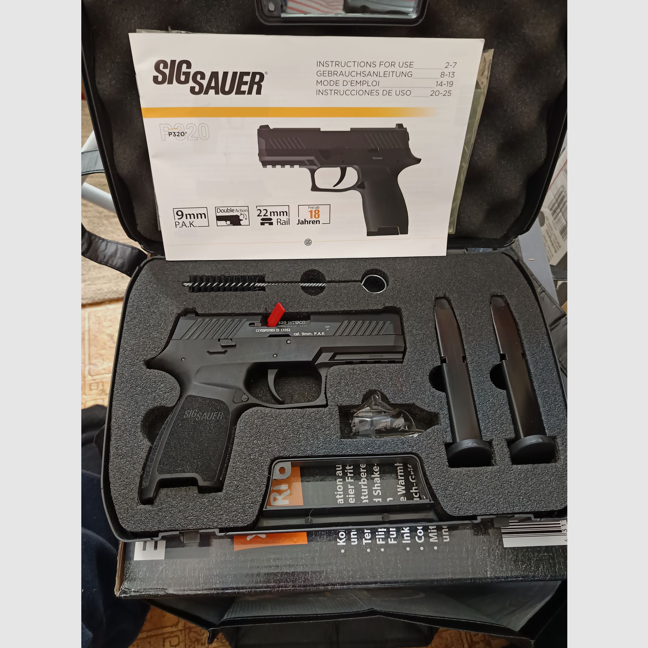 Sale Sig Sauer P320 blank firing gun