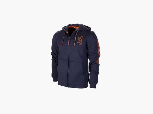Browning Snapshot Zip Sweatshirt Blu