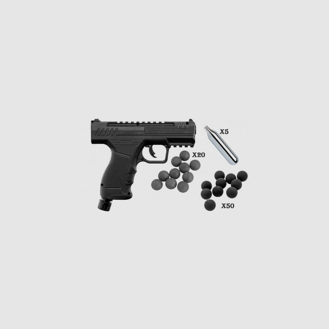 Pack Pistola Balas de Goma Beeman BP50, imagen 1 de 10