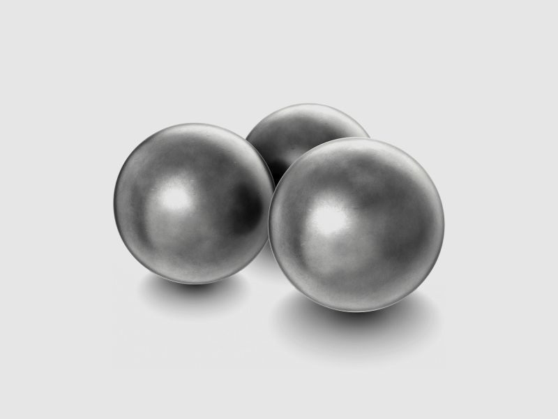 H&N front-loading round balls 200 pcs, cal. .375, 9.52mm, caliber