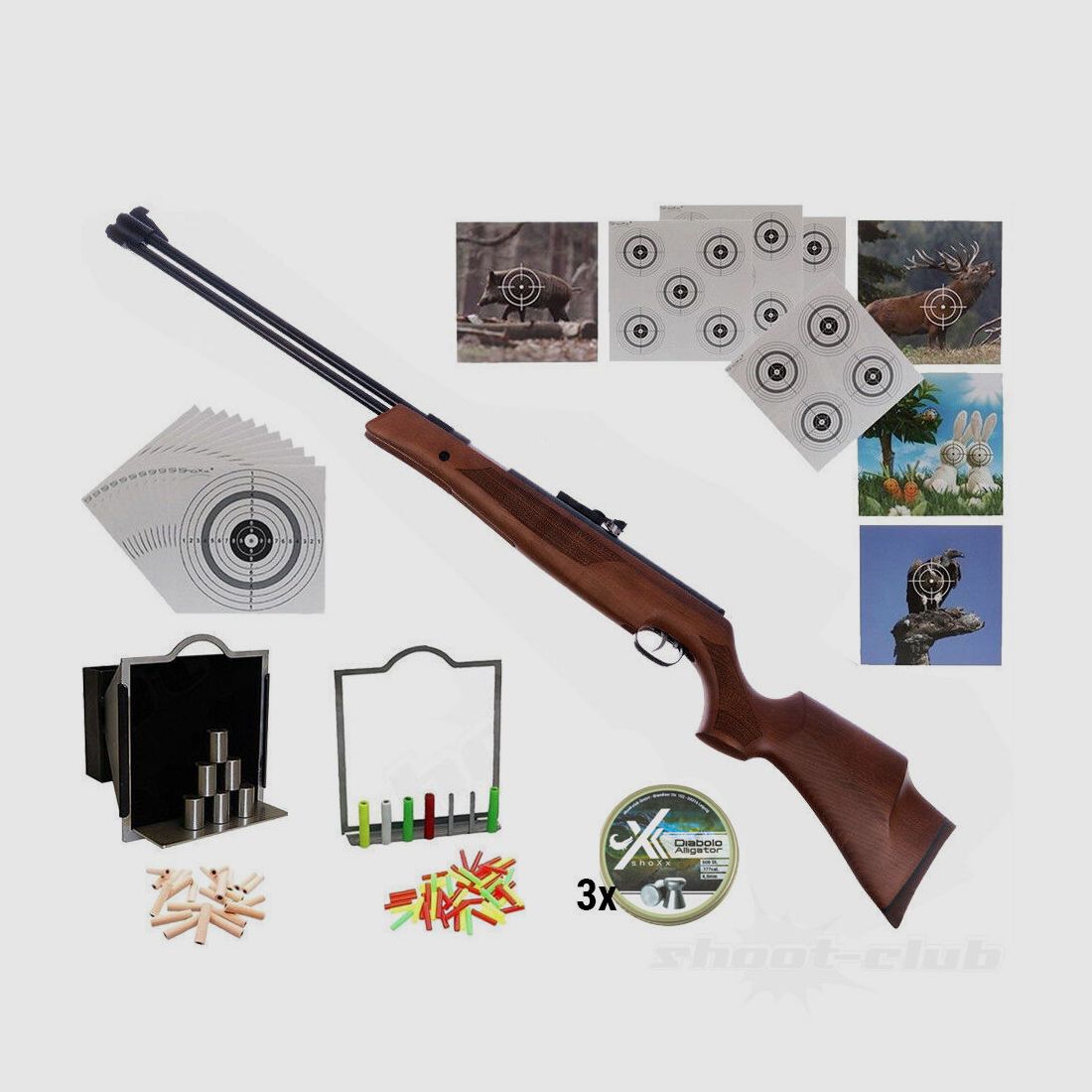 Weihrauch Weihrauch HW 77 4,5mm Super-Target-Set