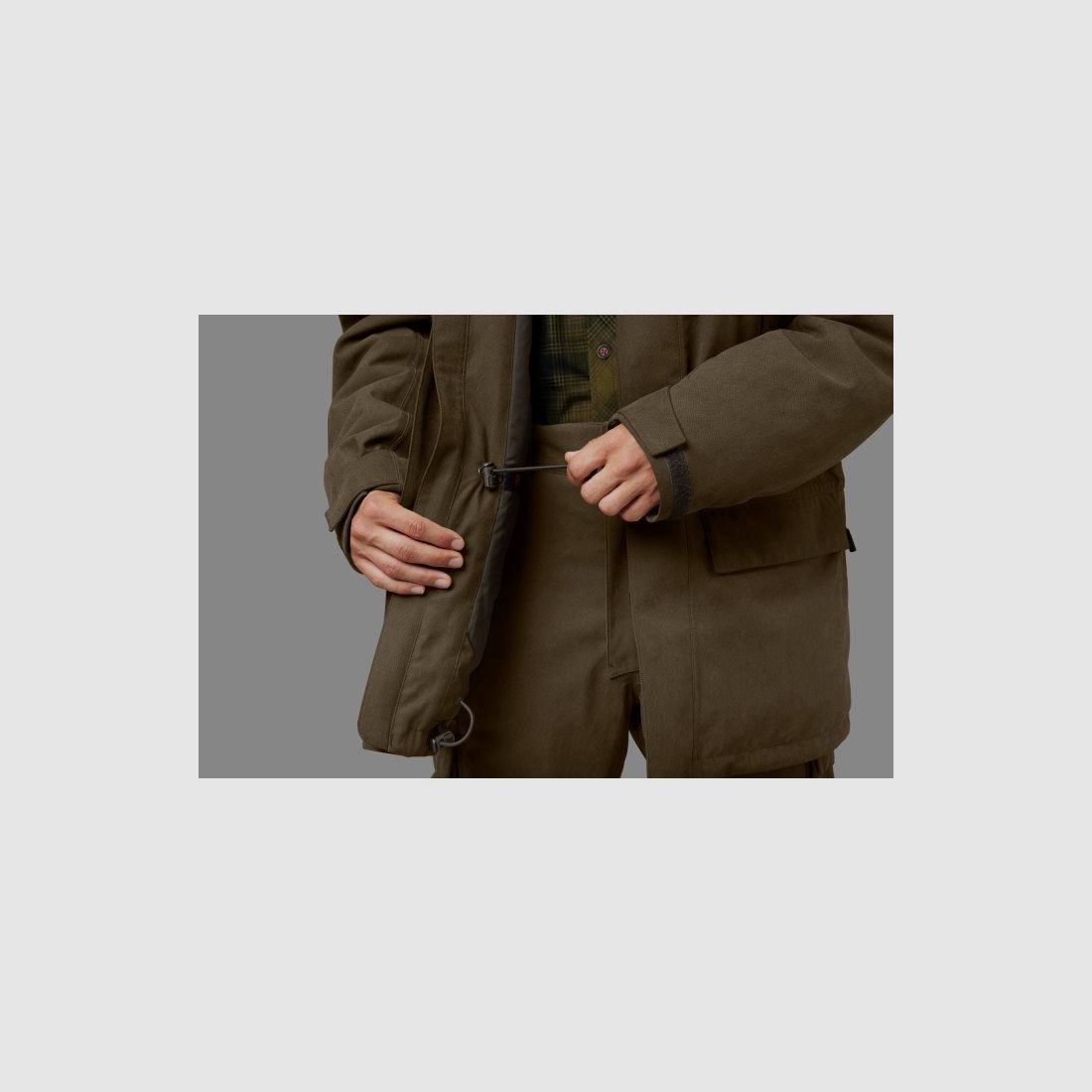 Härkila Driven Hunt HWS Insulated Jacke grün (100119329), Bild 3 von 11