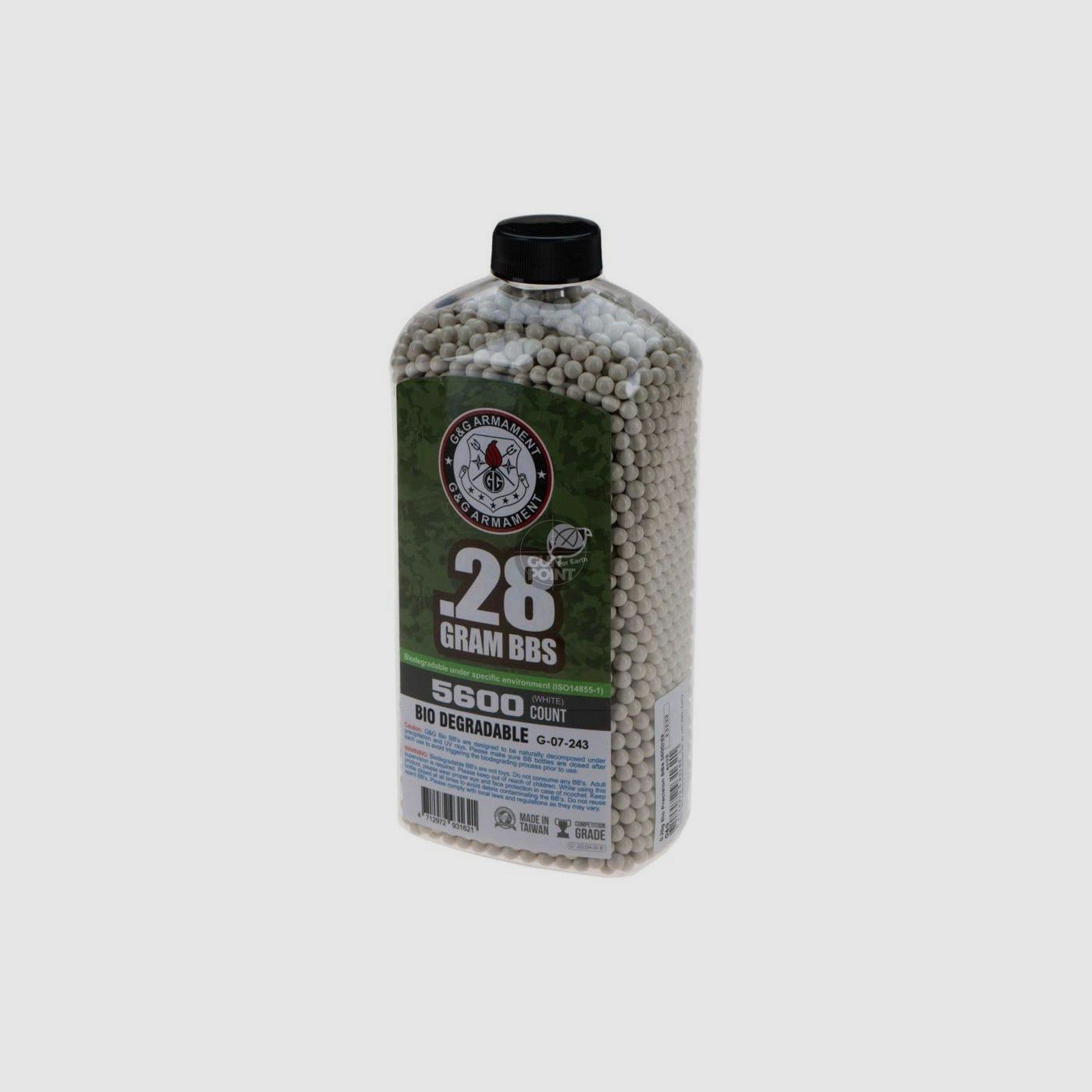 G&G 0.28g Bio Precision BBs 5600rds