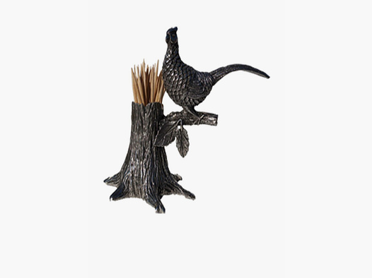 Lovergreen accessories motif pheasant toothpick holder
