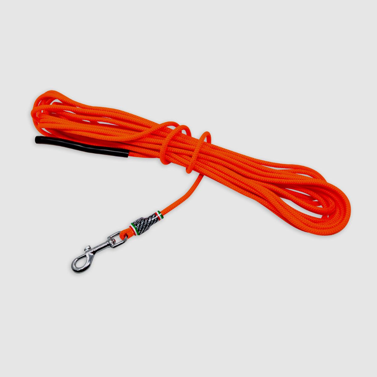 LANGE MIT KORDON UND KARABINER 20cm Neonorange