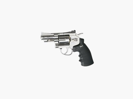 REVOLVER GNB CO2 ASG 4.5 DAN WESSON 2.5P SILVER-BBS