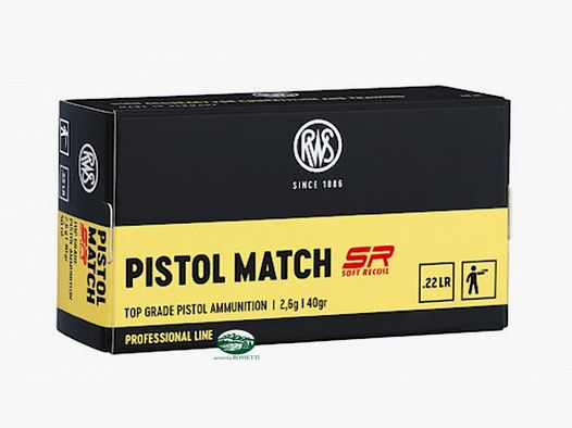 RWS Munizioni cal.22 lr Pistol Match