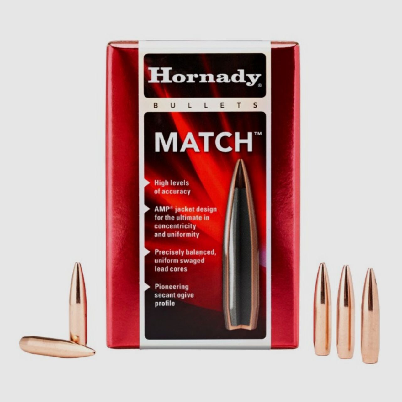 Hornady BTHP Match .224 75 gr | heavy precision bullet #2278
