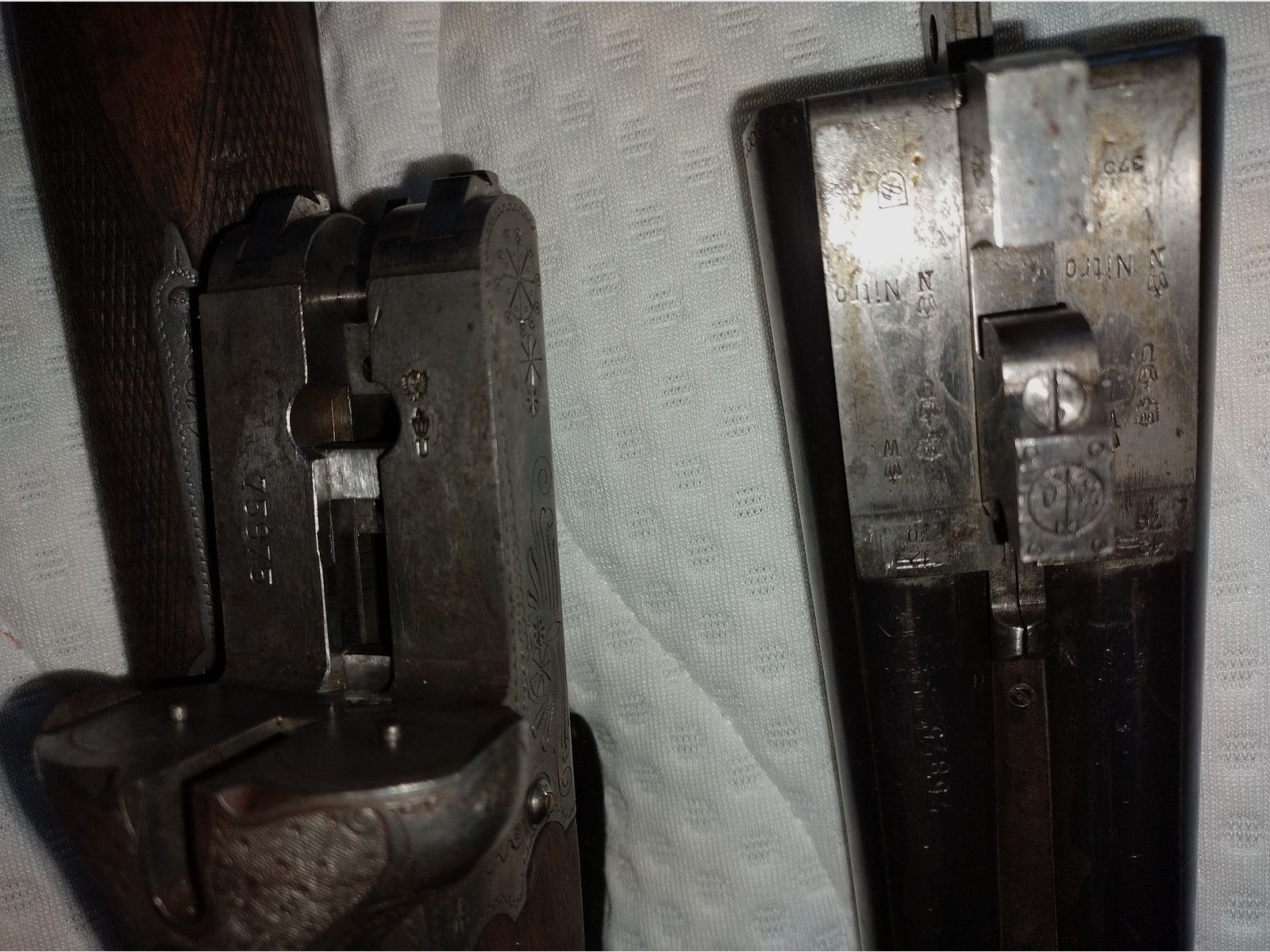 Hubertus Suhl dubbele shotgun 12/70, afbeelding 11 van 13