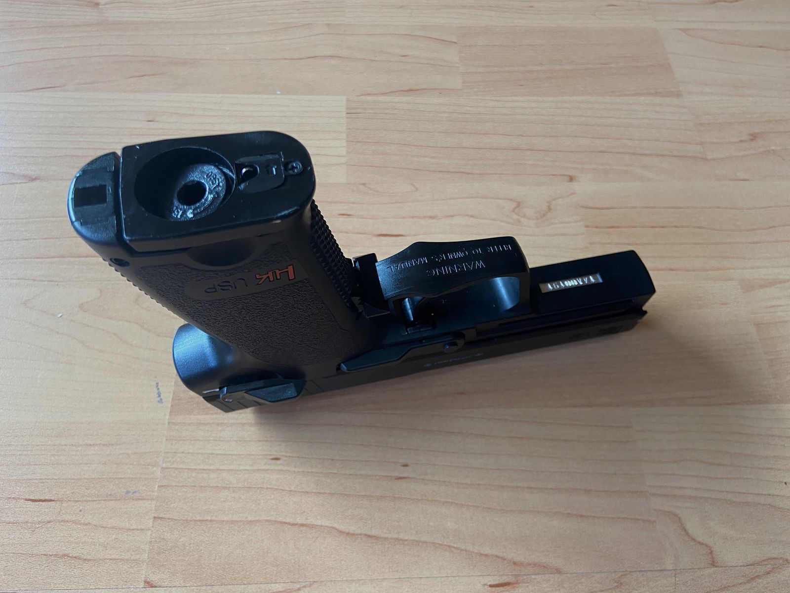 HK USP CO2 Pistole NBB + MP5 K-PDW CO2 GBB 4,5 mm Gebraucht