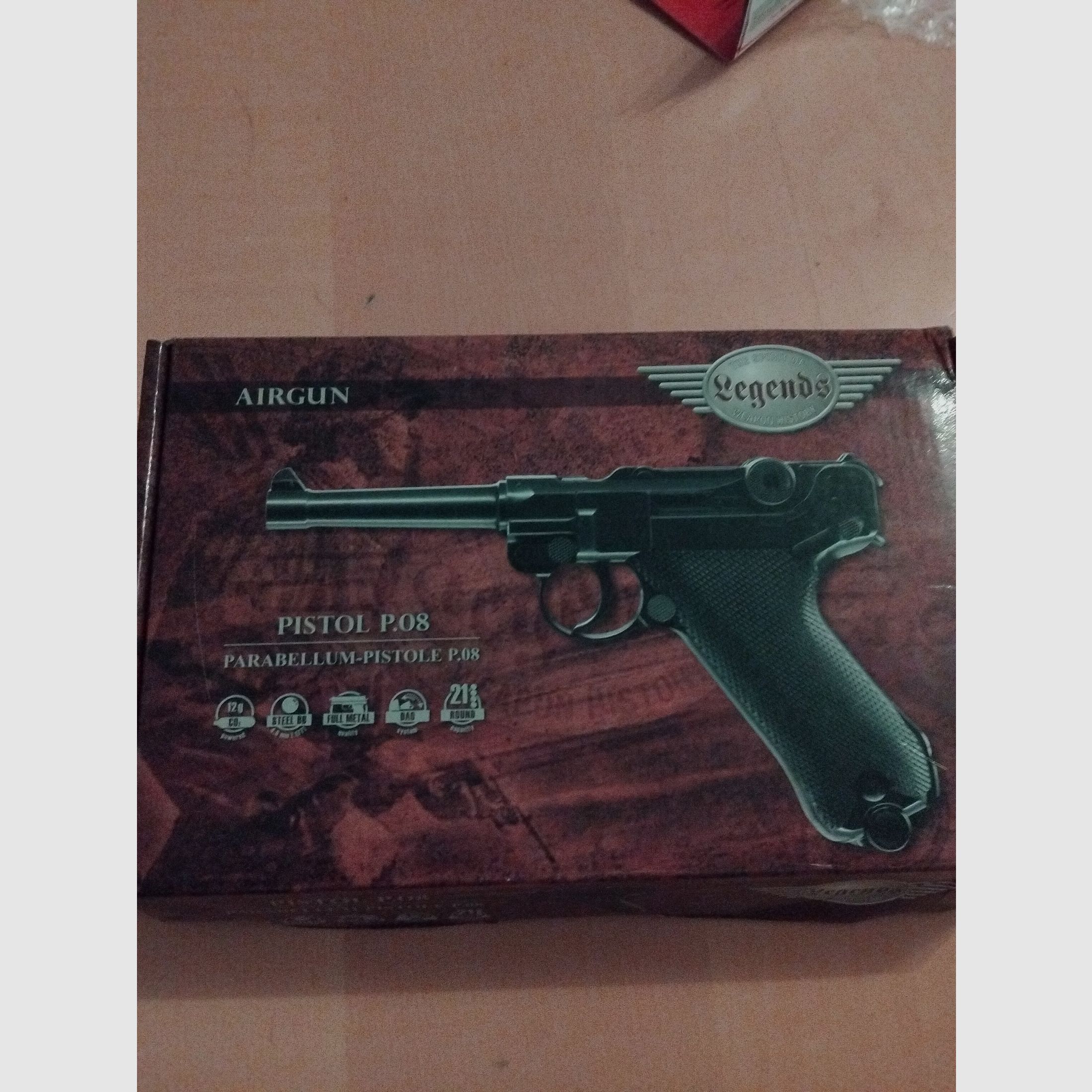 Umarex P08 ( CO2,  4.5mm, Non Blowback)