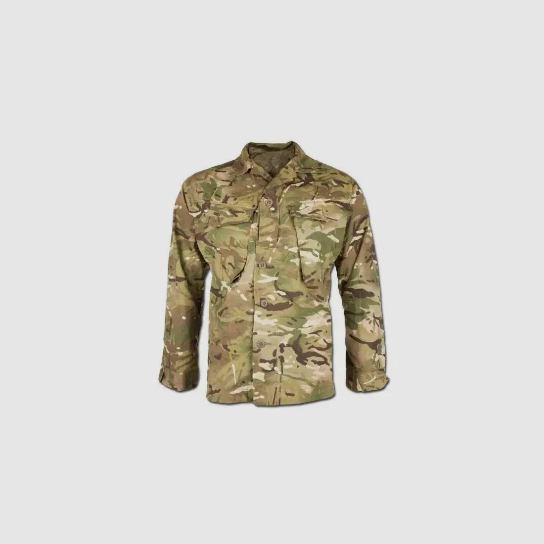 Veste de champ tropicale de l'armée britannique d'occasion - camouflage MTP / 160/88 homme