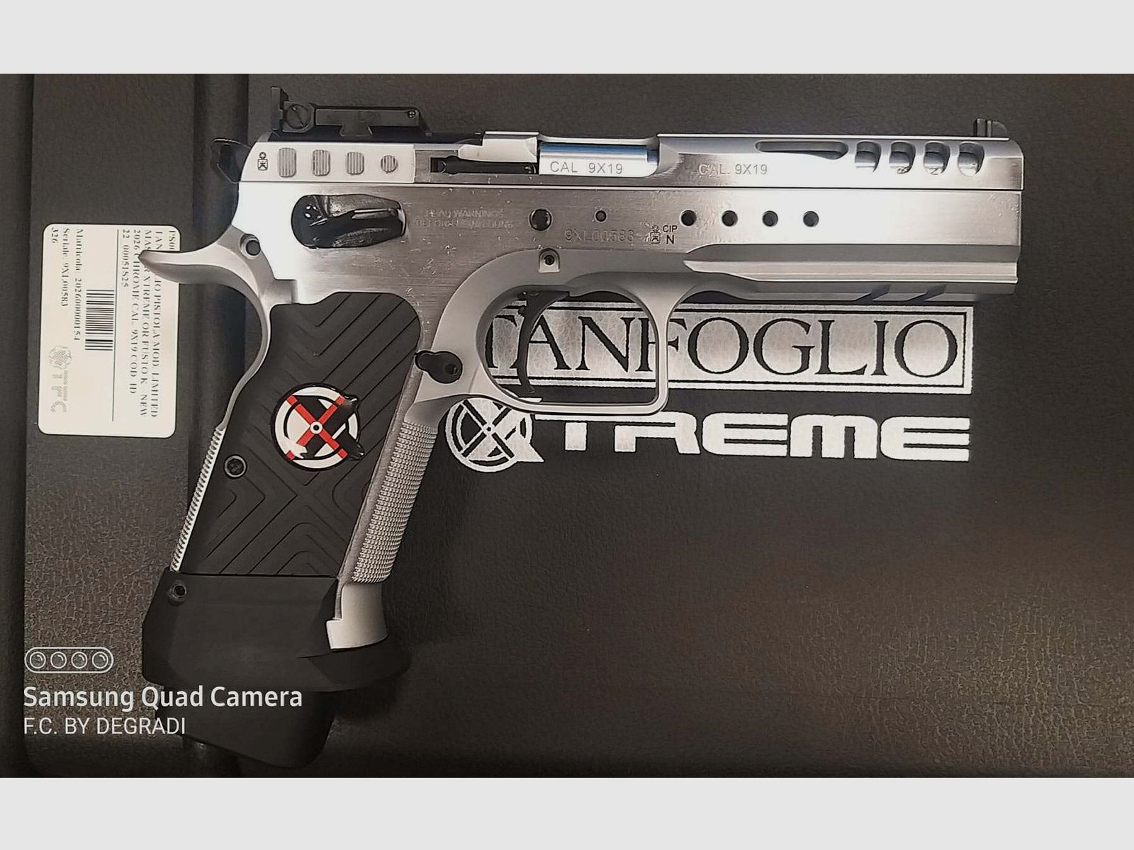 TANFOGLIO LIMITED MASTER EXTREME 9X19 2026 NOWOŚĆ, zdjęcie 2 z 5