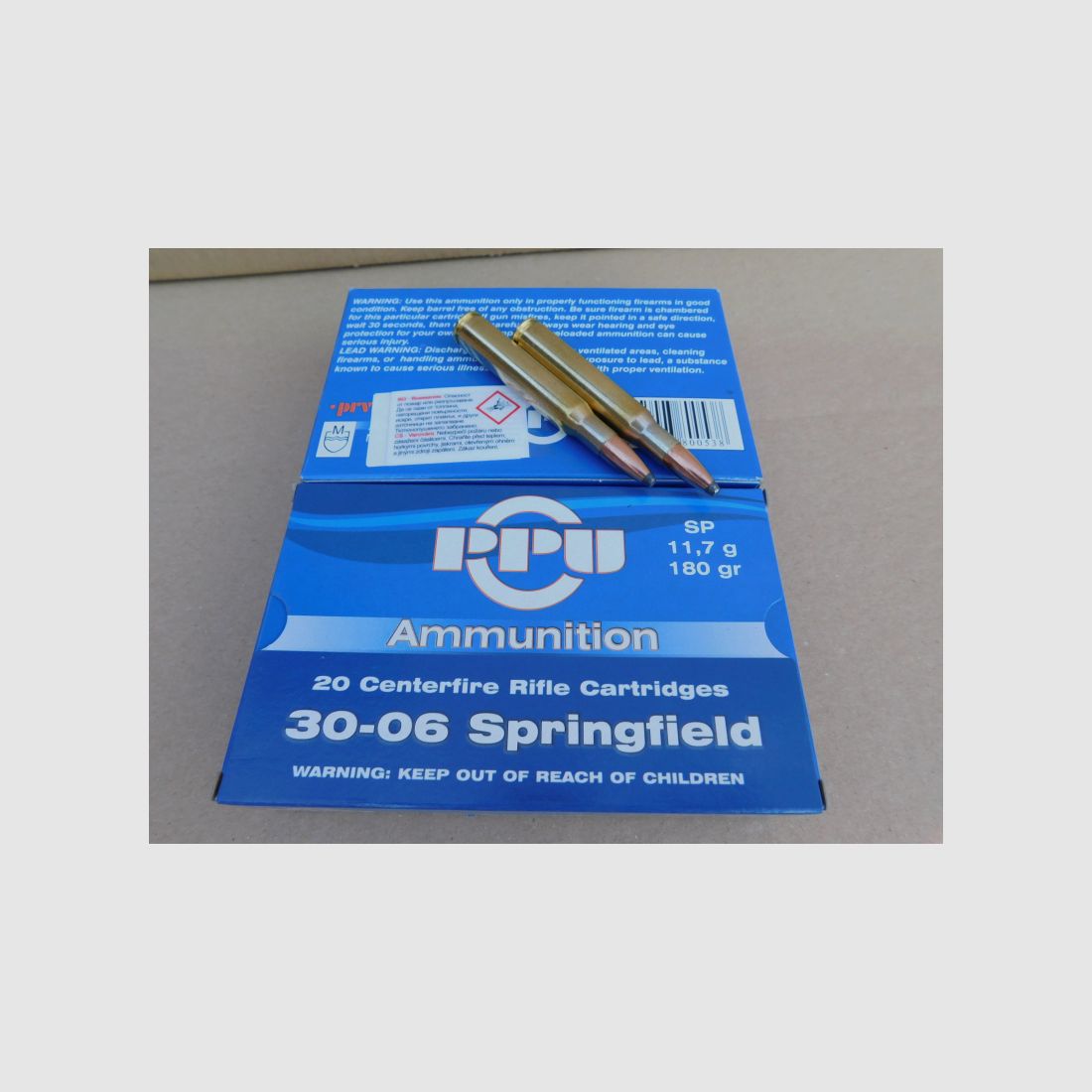 .30-06/180 grs. Teilmantel PPU A-066 100 stk.