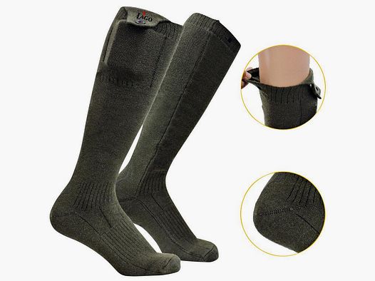 Heizsocken Flex Pro X Unisex (Oliv)