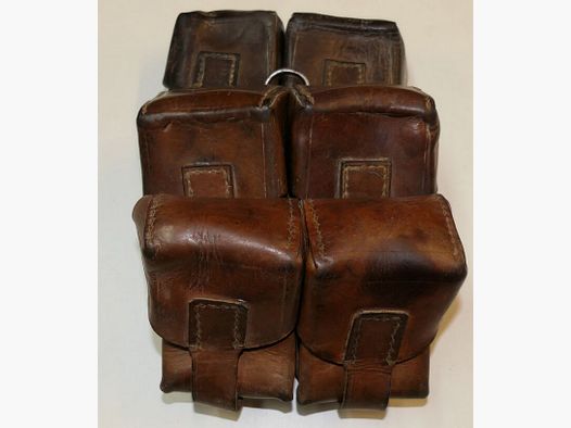 Bolsa de cartuchos K98 Bolsa de cargadores M48 Yugoslavia ( Bolsa de cargadores para cintas de carga )