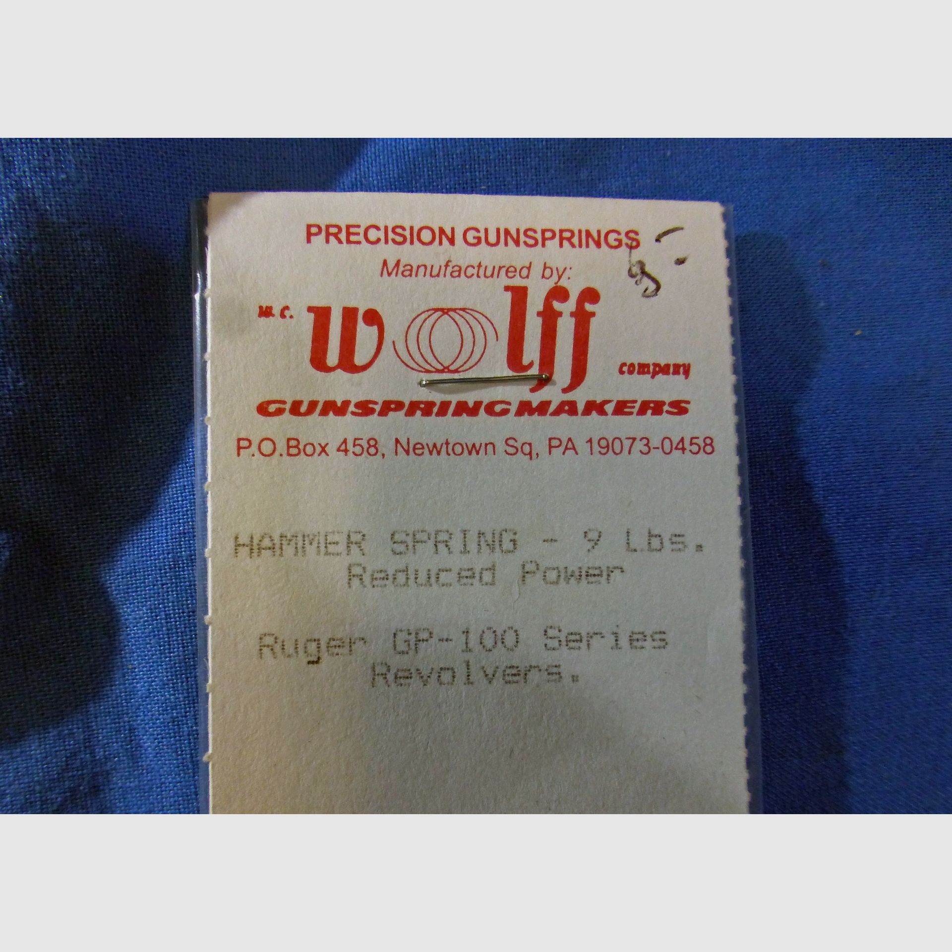 WOLFF hondveren voor Ruger GP100, afbeelding 2 van 2