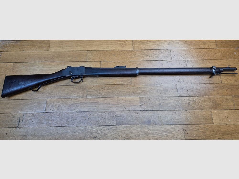 Zeer mooi Martini-Henry MKIV geweer – Kal.577/450. origineel – Wapen uit 1887 – Arsenal van Enfield – Victoriaans Brits Rijk – Zeldzaam in deze staat – TBE++, afbeelding 2 van 46