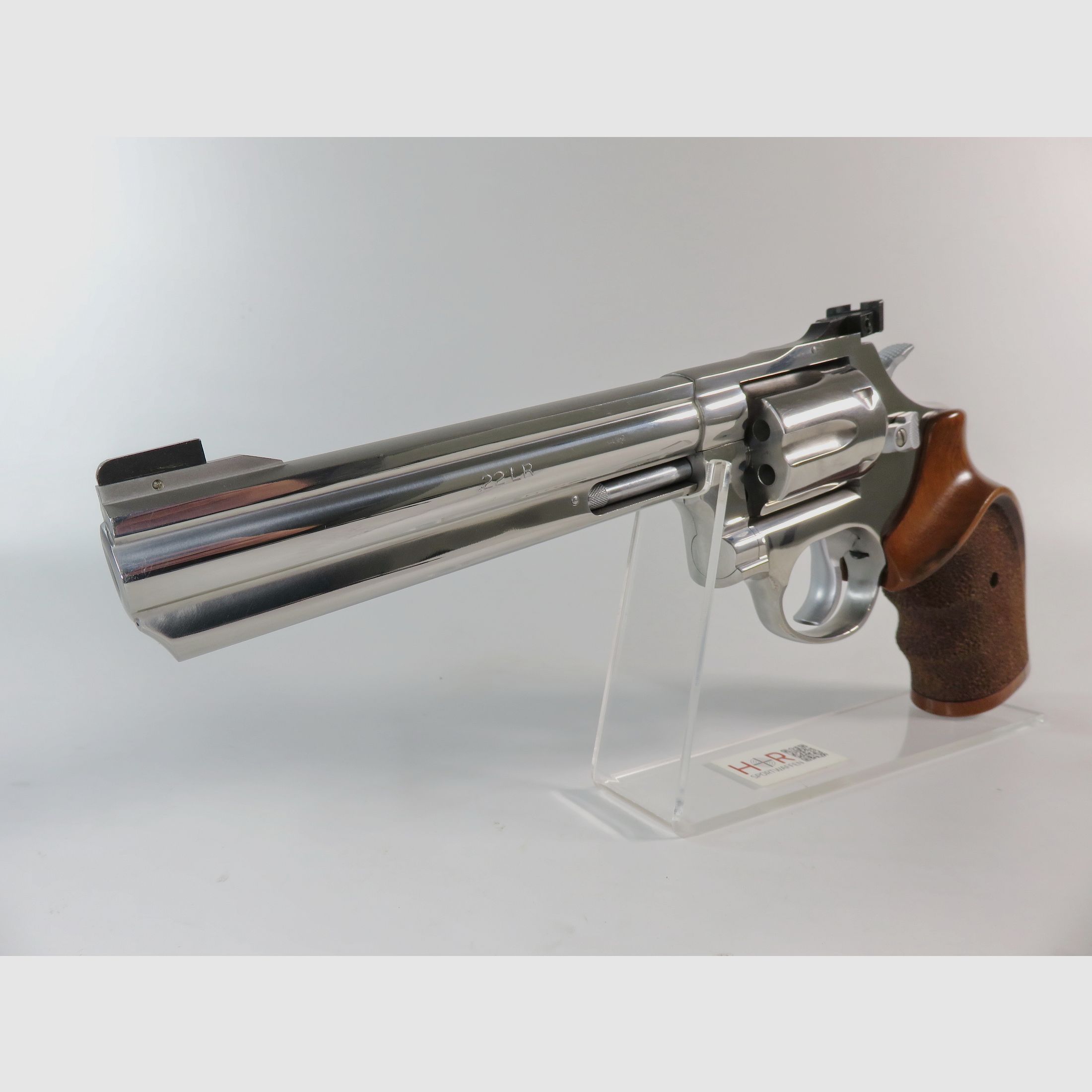 Taurus sport revolver caliber .22 | 6 inch | nickel-plated | like new